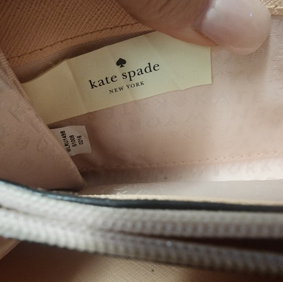 Kate Spade Newbury Lane Neda Zip Around Wallet. Peach - Picture 10 of 13